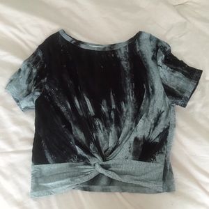 tie-dye top